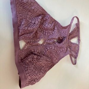 Victoria’s Secret Dusty Lilac High Neck Bralette